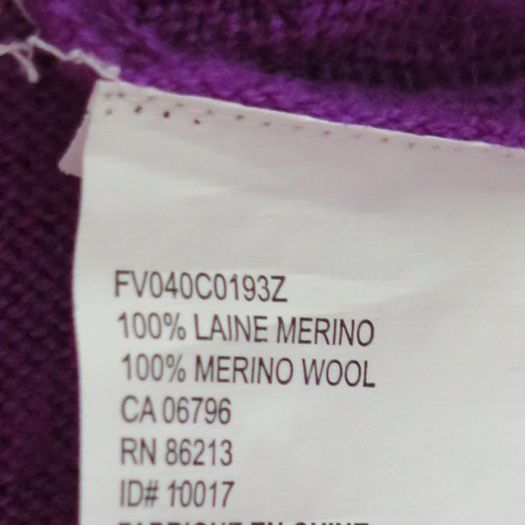 100% Marino Wool cardigan - Picture 5 of 7